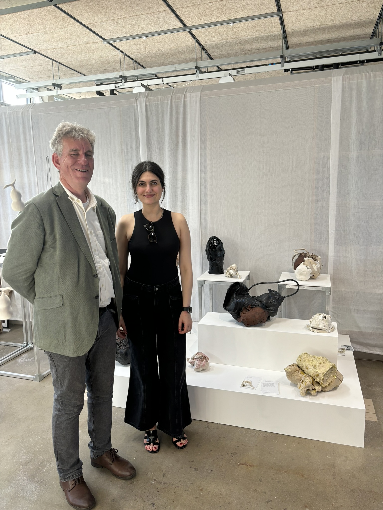 Support for Royal College of Art MA Ceramics Student